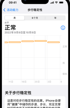 武昌iPhone手机维修如何在iPhone开启'步行稳定性通知'