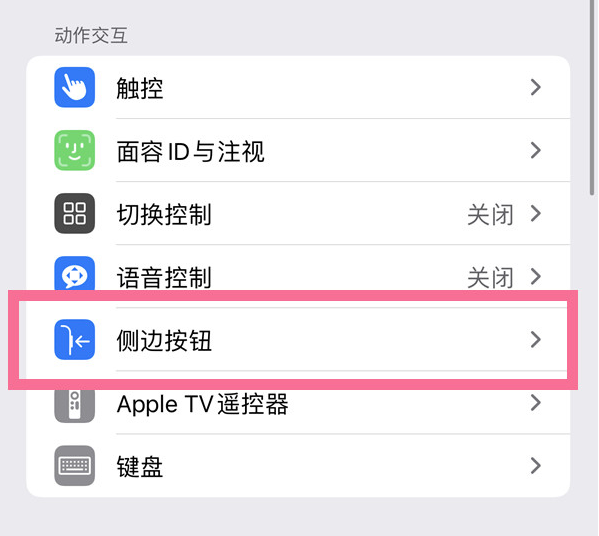 武昌苹果14维修店分享iPhone14 Plus侧键双击下载功能关闭方法 