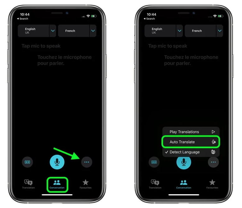 武昌苹果手机维修分享iOS 15 “翻译” App 新改进 