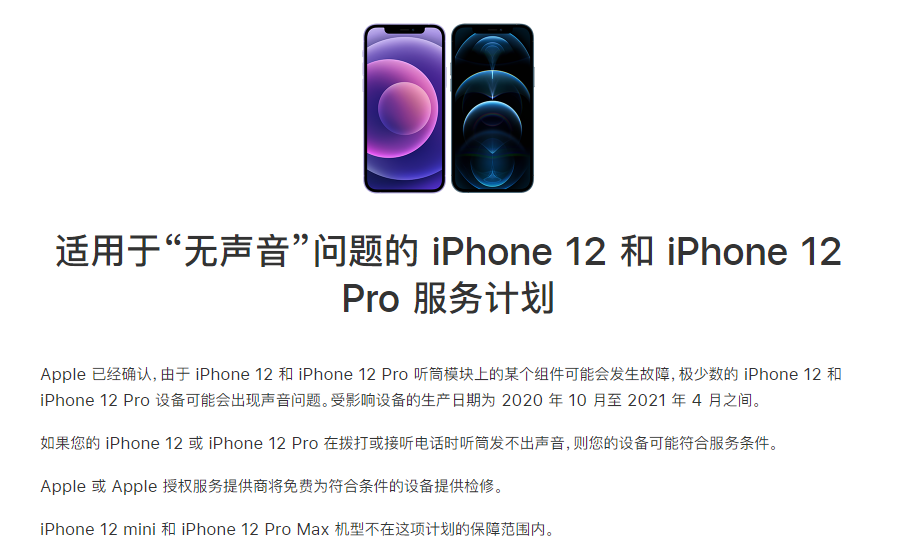 武昌苹果手机维修分享iPhone 12/Pro 拨打或接听电话时无声音怎么办 